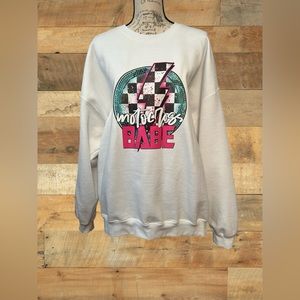 Motocross Babe Sweatshirt